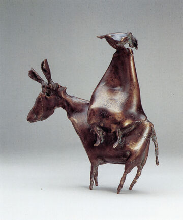 Eselreiterin, 1997