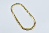 long curb necklace 14 K