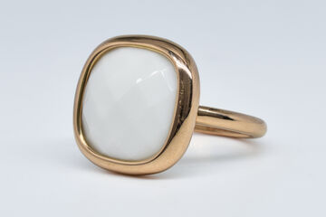 Ring 18 K Agate