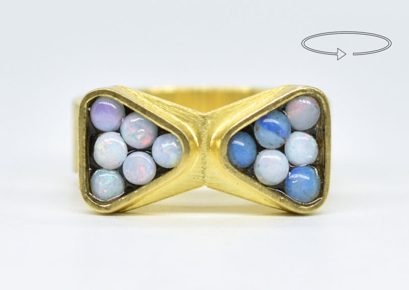 Ring 18 K Opals