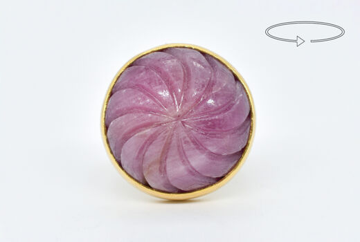 Ring 18 K ruby