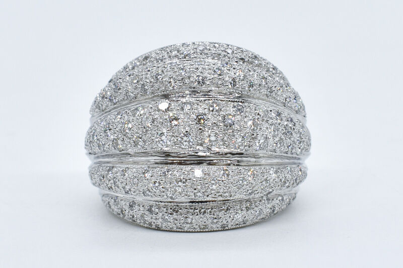 Ring 18 K diamonds