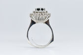 Ring 14 Kt WG Saphir 