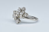 Ring 18 K diamonds