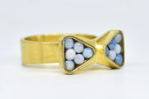 Ring 18 K Opals