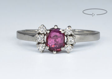 Ring 14 K Ruby 