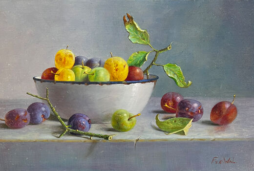 still life with prunes