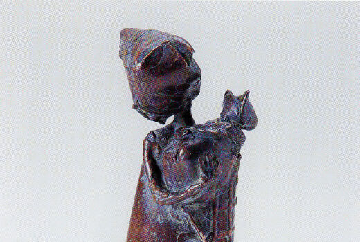 girl with cat, 1998