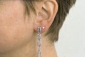 studs 14 Kt WG diamonds
