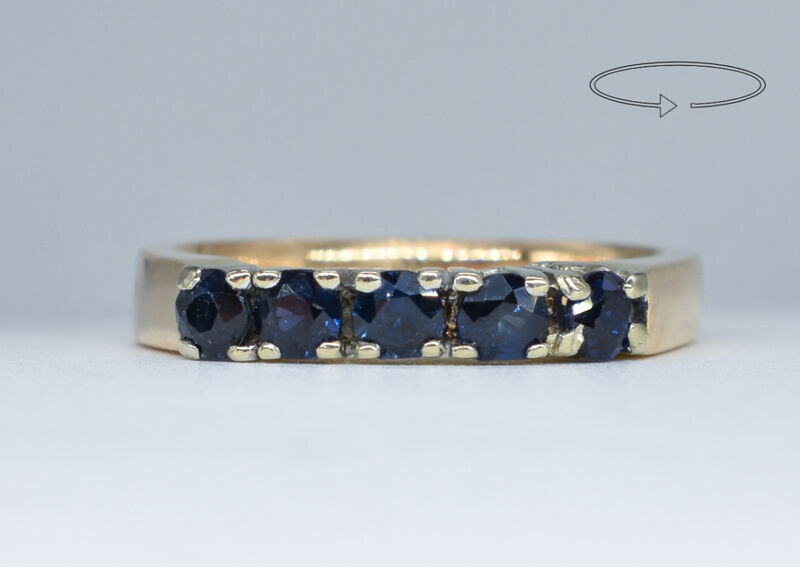 Ring 14 K Sapphire