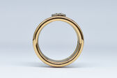 Ring 18 Kt bicolor Brillant