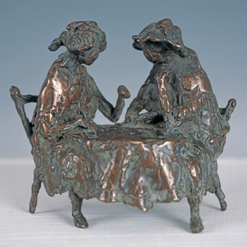 2 women at the table, 2003