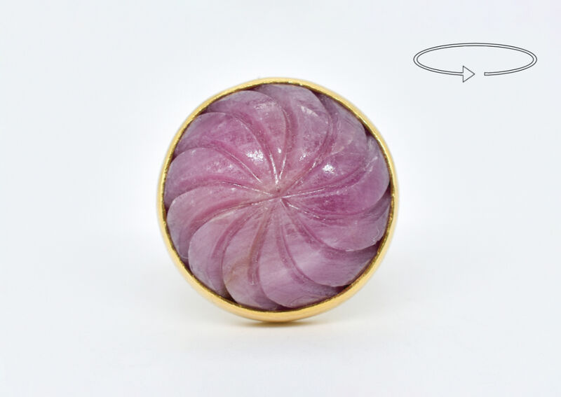 Ring 18 K ruby