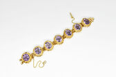 bracelet 14 K Amethyst
