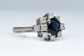 Ring 14 K Sapphire 