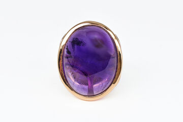 Ring 18 Kt RG Amethyst