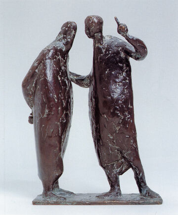 Diskutierende, 1987