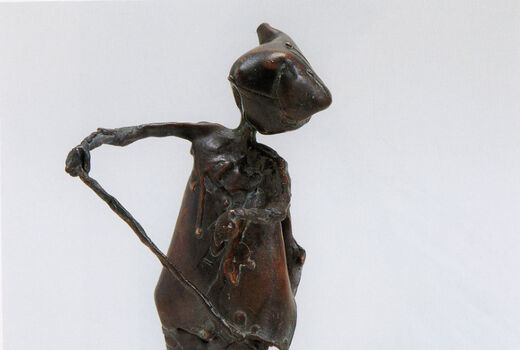 child with duck, 1998