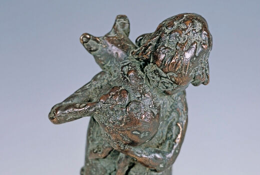 girl with cat, 2003