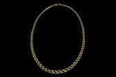 Collier mit Verlauf 14 Kt GG