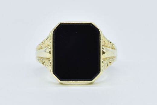 Ring 14 Kt GG Onyx