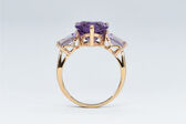 Ring 18 Kt RG Amethyst