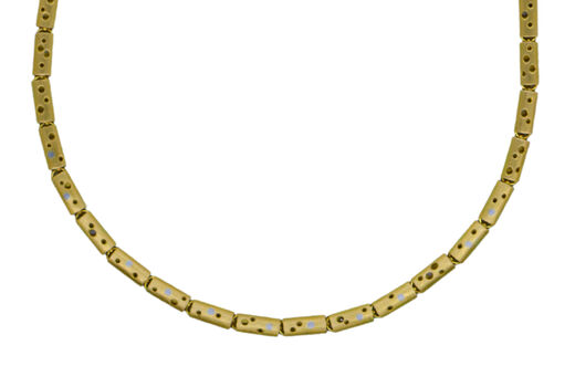 Collier Brüderlin 18 Kt GG 