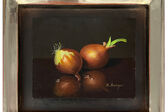 still life with onions