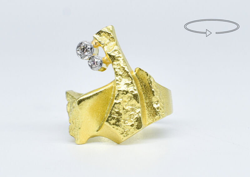 Lapponia Ring 18 K diamonds