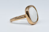 Ring 18 K Agate