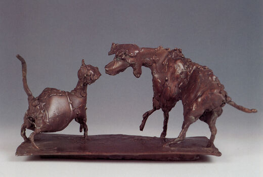 dog and cat, 2001