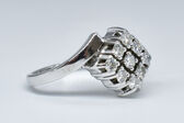 Ring 14 K diamonds