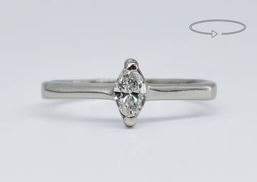 Ring 18 K Diamond