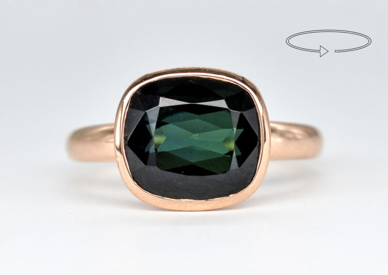 Ring 14 K Tourmaline