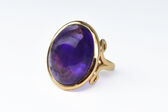 Ring 18 Kt RG Amethyst