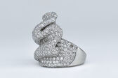 Ring 18 K diamonds