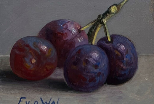 still life with prunes