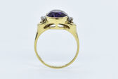 Ring 14 Kt GG Amethyst