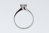 solitary ring 14 K diamond