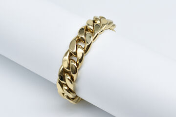 curb bracelet 14 K