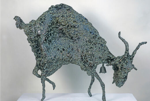 goat with bell, 2003