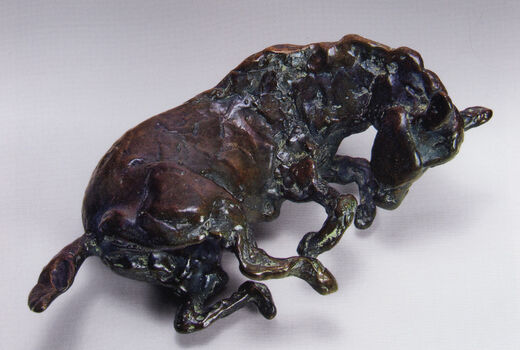 foal lying down, 2008