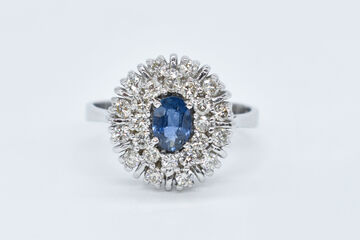 Ring 14 K Sapphire 