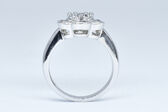 Ring 14 Kt WG Diamanten