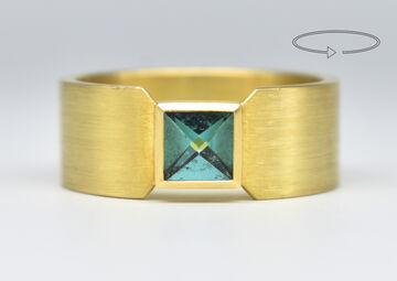 Ring 18 Kt GG Turmalin