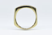 Rivière-Ring 14 Kt GG Rubine 