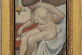 Femme à sa toilette