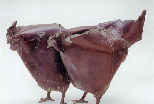 rooster and hen, 1997