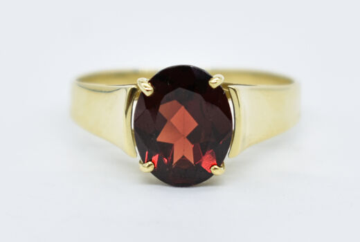 Ring 8 Kt GG Granat-Synthese