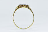 Ring 14 K diamonds